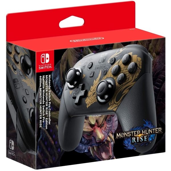 PRO CONTROLLER MONSTER HUNTER WORLD יבואן רשמי