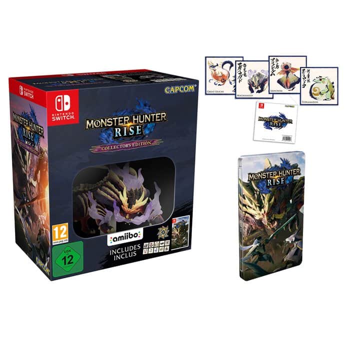 MONSTER HUNTER RISE COLLECTORS לנינטנדו סוויץ'
