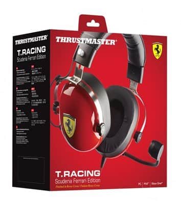 THRUSTMASTER T RACING SCUDERRIA HEADSET יבואן רשמי בנדא מגנטיק