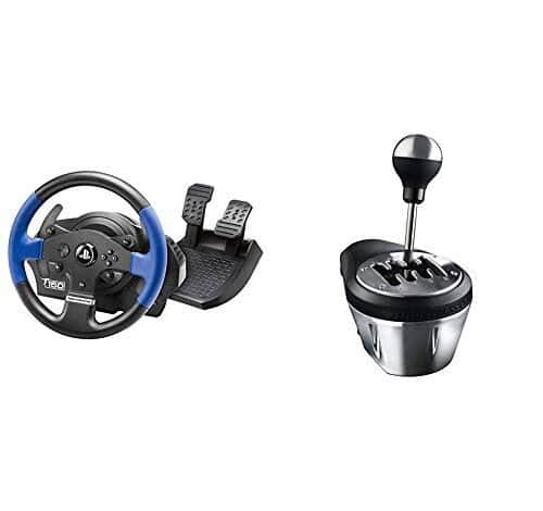 THRUSTMASTER T150ּ TH8A באנדל נהיגה הגה+הילוכים יבואן רשמי בנדא מגנטיק