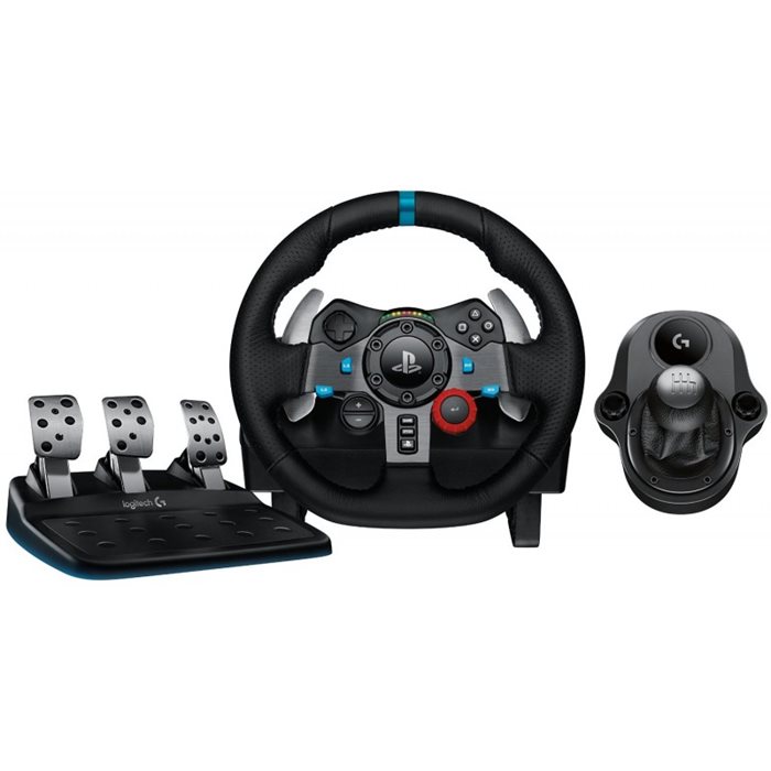 LOGITECH G29 + SHIFTER באנדל מרוצים יבואן רשמי בנדא מגנטיק