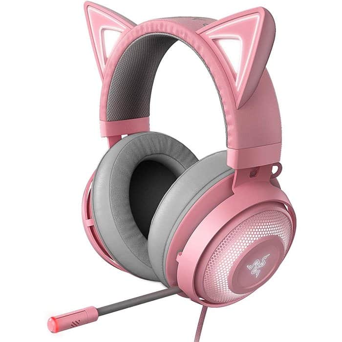 RAZER KRAKEN BT KITTY EDITION יבוא רשמי בנדא מגנטיק