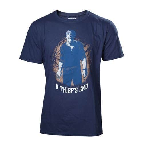 UNCHARTED T-SHIRT BIOWORLD SIZE XL