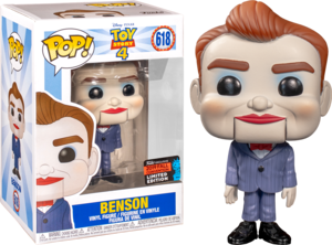 FUNKO POP TOY STORY 4 BENSON EXCLUSIVE