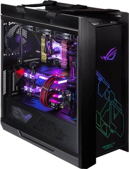 Asus GX601 ROG Strix Helios Mid Tower מארז ללא ספק כוח יבואן רשמי