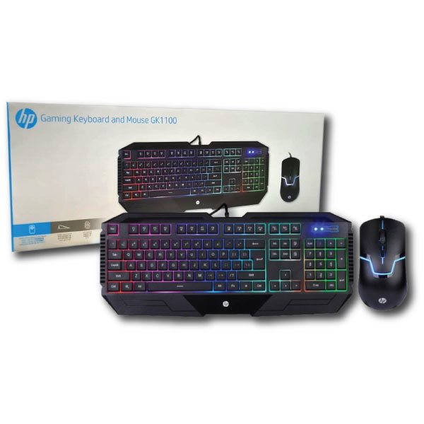 מקלדת ועכבר HP GK1100 SET אחריות היבואן הרשמי