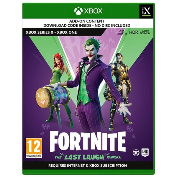 Fortnite The Last Laugh Bundle Xbox Seris X /One