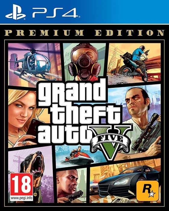 Grand theft auto V Premium Ps4