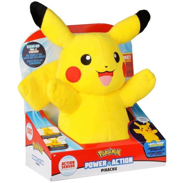 בובה מדברת קולות וצלילים Pikachu 12" Inch -