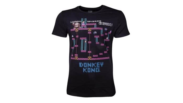 חולצה – דונקי קונג רטרו – שחור