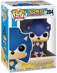 FUNKO POP SONIC #284 With EMERALD