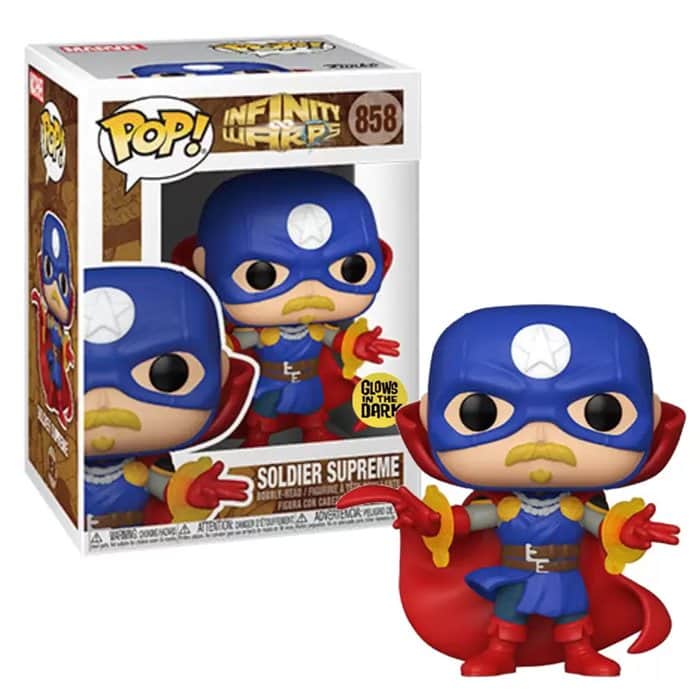 FUNKO POP! INFINITY WAR SOLDIER SUPREME GLOW