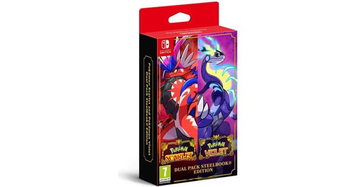 Pokemon-Scarlet-and-Violet-Dual-Pack-Steelbook-Edition