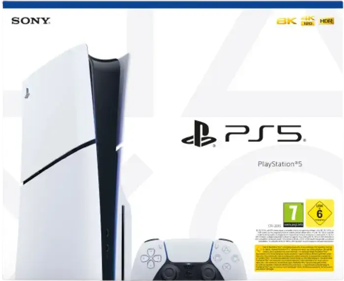 PS5 SLIM BLURAY 1TB CONSOLE יבואן רשמי ישפאר