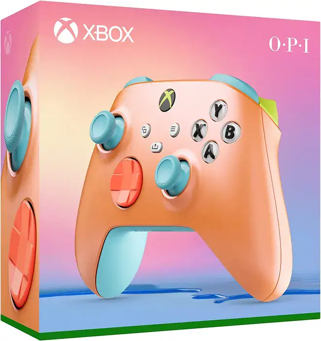 XBOX OPI Sunkissed שלט מהדורה מיוחדת יבואן רשמי אחריות אקסבוקס ישראל
