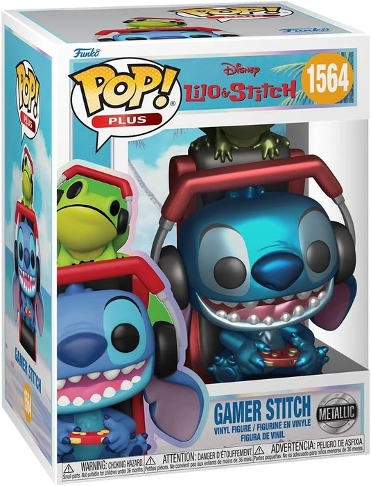 GAMER STITCH METALLIC POP