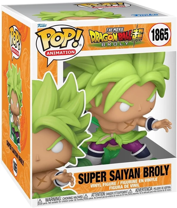 SUPER SAIYAN BROLY 1865 POP DELUXE 6 INCH הזמנה מוקדמת