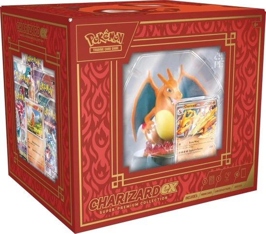 קלפי אספנות פוקימון Pokemon TCG: Charizard Ex Super Premium Collection