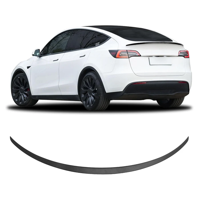 Spoiler matte Tesla Black Model Y