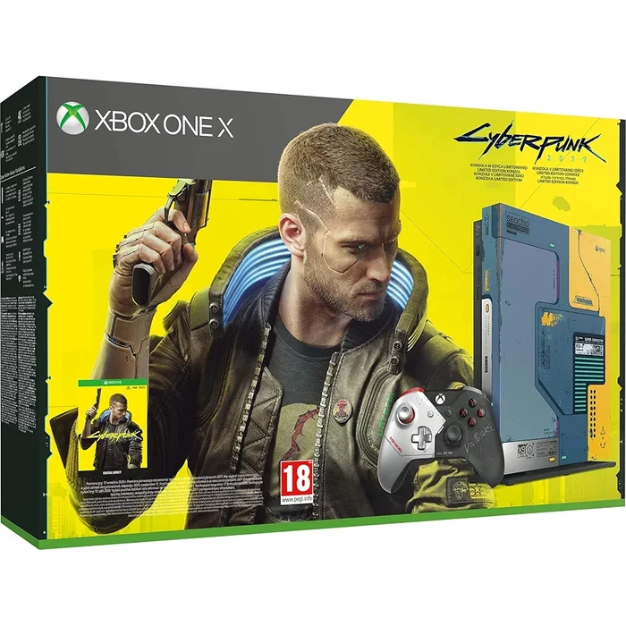 XBOX ONE X CYBERPUNK 2077 EDITION יבואן רשמי מייקרוסופט