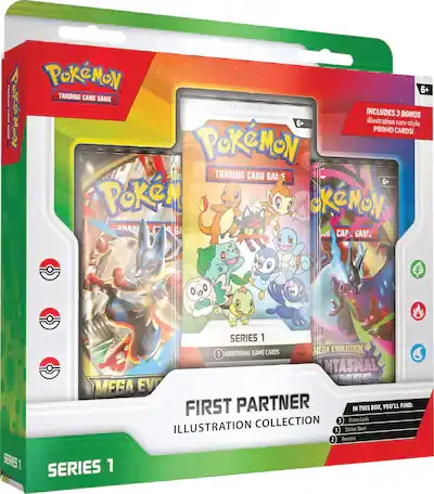 1000317999. pokemon FIRST PARTNER COLL