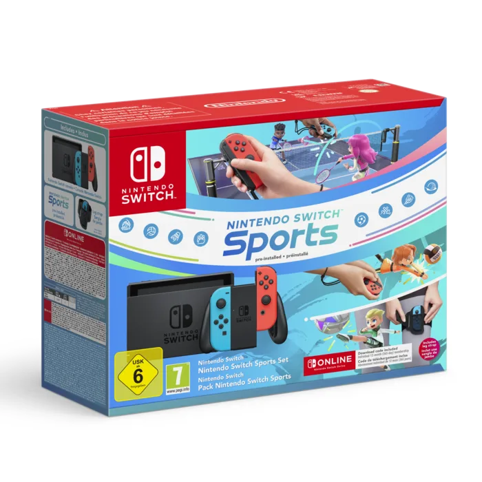 1000331283 NINTENDO SWITCH 1.1 SPORTS Bundle אחריות שנתיים יבואן רשמי תור גיימינג
