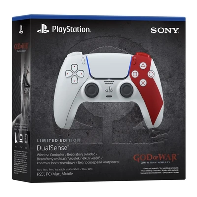 DUALSENSE PS5 God Of war 20 ANNIVERSARY מהדורה מיוחדת 20 שנה יבואן רשמי מלאי מוגבל ♥︎