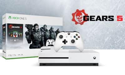 XBOX ONE S GEARS 1-5 BUNDLE יבואן רשמי בנדא עד בית הלקוח