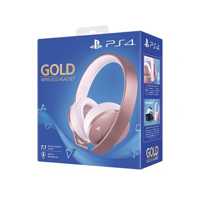 SONY GOLD WIRELESS HEADSET 7.1