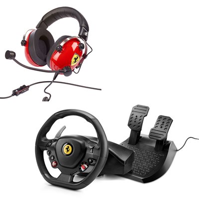 הבאנדל המושלם FERRARI HEADSET + T80 WHEEL יבואן רשמי בנדא מגנטיק