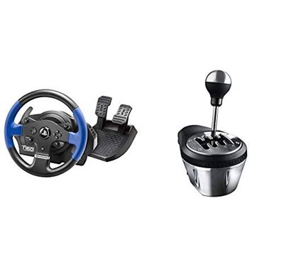 THRUSTMASTER T150ּ TH8A באנדל נהיגה הגה+הילוכים יבואן רשמי בנדא מגנטיק