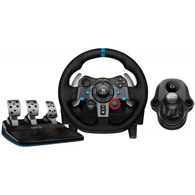 LOGITECH G29 + SHIFTER באנדל מרוצים יבואן רשמי בנדא מגנטיק