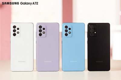 SAMSUNG A72 יבואן רשמי סאני תקשורת אחריות ל-12 חודשים