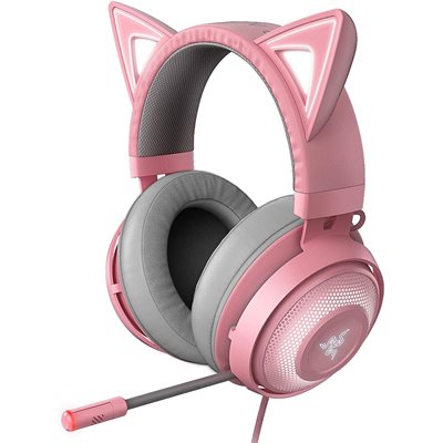 RAZER KRAKEN BT KITTY EDITION יבוא רשמי בנדא מגנטיק
