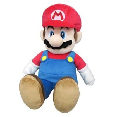 MARIO 24 INCH PLUSH NINTENDO LICENSED בובת מריו ענקית 24 אינץ'