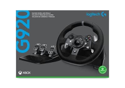 הגה מקצועי logitech G920 אחריות למשך 12 חודשים ע"י היבואן הרשמי בנדא מגנטיק