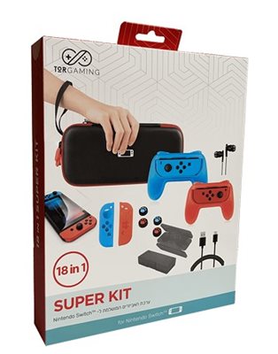 TorGaming 18 IN 1 Kit ערכת אביזרי סוויץ 18 ב-1