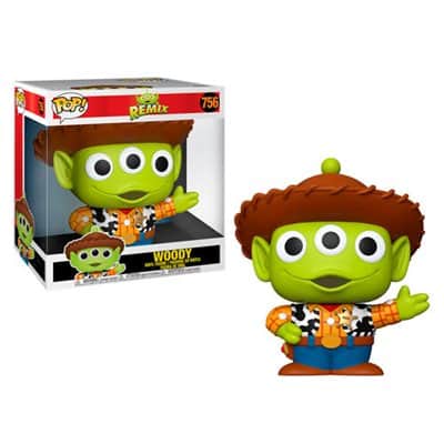 בובת פופ גדולה בגודל 10" Funko Pop! Remix Woody