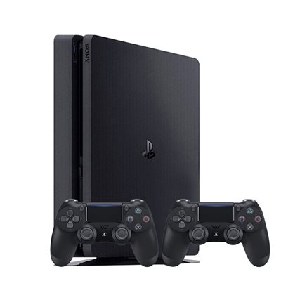 PS4 SLIM 500G CONSOLE CUH7162B 2 CONTROLLER ישפאר