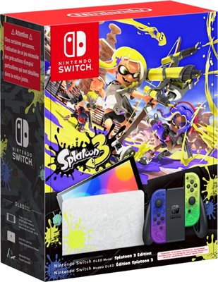 NINTENDO SWITCH אולד SPLATOON EDITION יבואן רשמי שנתיים