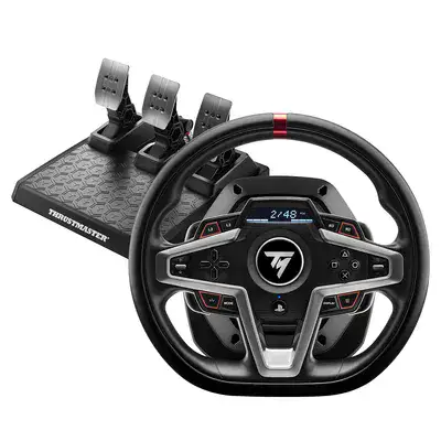 Thrustmaster T248 PLAYSTATION הגה עם צג מהיר יבואן רשמי שנה אחריות בנדא
