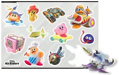 מדבקות קירבי AIR RIDERS